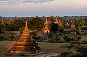 Bagan Myanmar. View of the various stupas close to Buledi. 